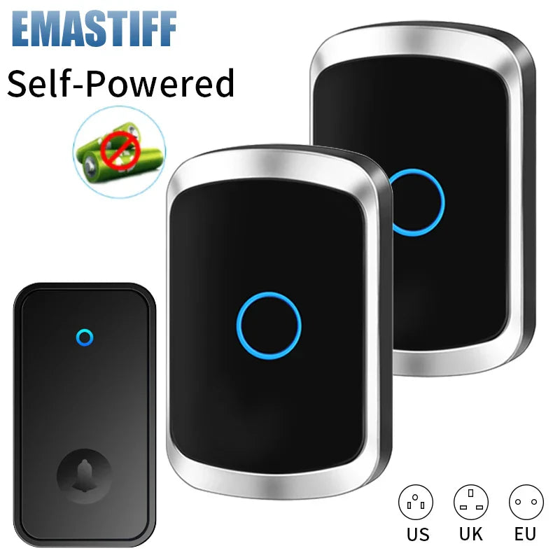 Kinetic Wireless Doorbell Set