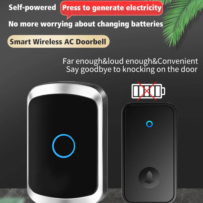 Kinetic Wireless Doorbell Set