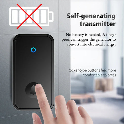 Kinetic Wireless Doorbell Set